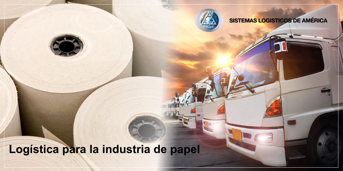 logística para la industria de papel