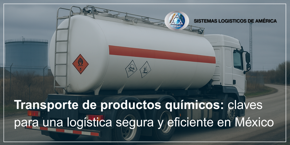 Una pipa que transporta productos químicos